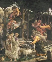 Detail of the Youth of Moses