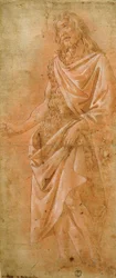 John the Baptist with Banner