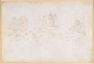 The Divine Comedy, Purgatorio XXI. Fifth Ring of Purgatorio: Penance of the Avaricious and Prodigal; Appearance of Statius