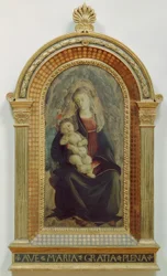 Mary with Child in a Glory of Angels