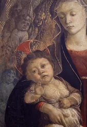 The Madonna and Child in Glory (detail)