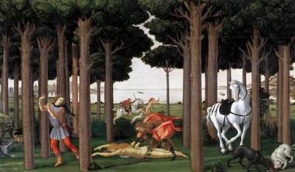 The Story of Nastagio degli Onesti: Second Episode, ca. 1483