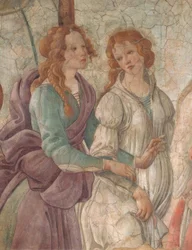 Venus and the Graces Offering Gifts to a Girl, 1480-83