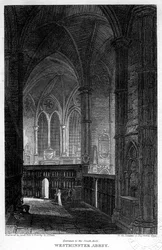 Entrance to the south aisle, Westminster Abbey, London