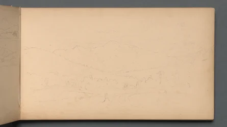 Sketchbook, page 10: Carter Mountain, 1859