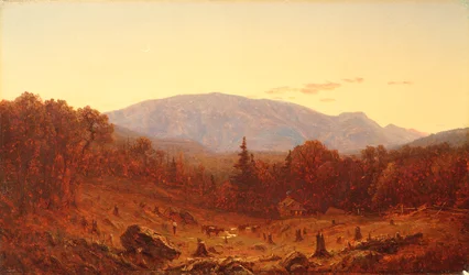 Twilight on Hunter Mountain