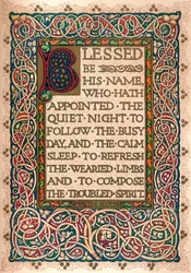 Illuminated Manuscript to Illustrate Walter Scott