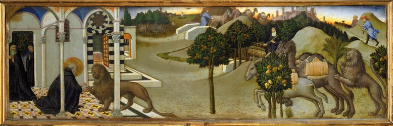 Saint Jerome Pulls a Thorn from the Lion