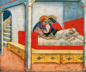 Saints Cosmas and Damian attach Ethiopian