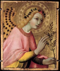 The Angel of the Altarpiece Annunciation