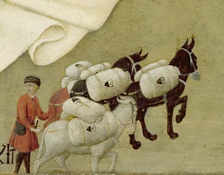 The Apparition of the Virgin to Pope Calixtus III (detail)