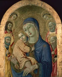 The Madonna and Child with Saints and Angels