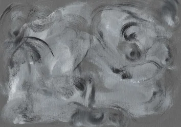 Abstract Gray Swirls