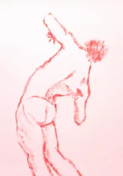 Elegant Red Gesture