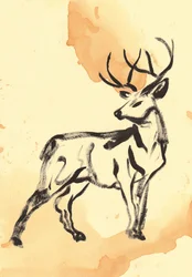 Majestic Stag Ink