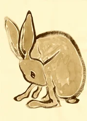 Quiet Woodland Rabbit
