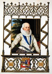 Portrait of Edward Somerset 4th Earl of Worcester from 