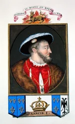 Portrait of Francois I King of France from 