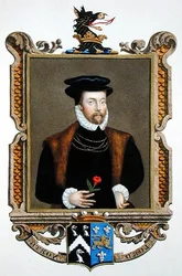 Portrait of Lord Roger North (1530-1600) 2nd Baron North from 