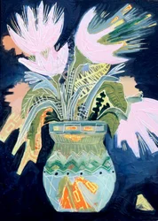 Vibrant Abstract Flowers