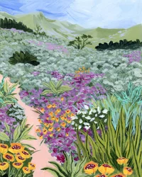 Path Through Wildflowers