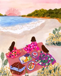 Sunset Beach Picnic