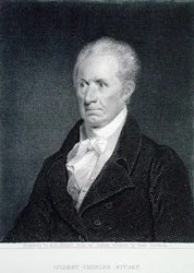 Gilbert Charles Stuart, engraved by Asher Brown Durand from an original miniature