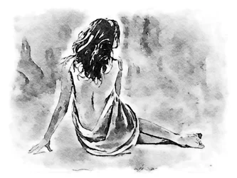 Woman After Bath