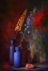 Moody Floral Vases