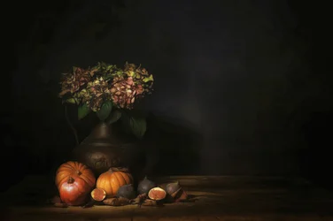 Rustic Autumn Still Life