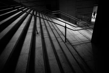 Shadowed City Steps