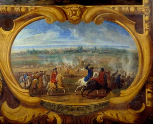 The Actions of Louis II Prince of Bourbon Conde, Battle of Brie Count Robert (detail)