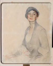 Portrait of Madame Drobotova