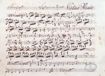 Musical Score of I Briganti Opera by Mercadante (1836)