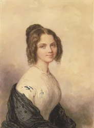 Anne Charlotte Lynch Later Mrs. Vincenzo Botta, ca. 1847.