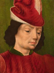 A Male Figure Perhaps Saint Sebastian: A Fragment