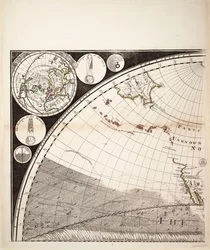 A New and Correct Map of the World (Section)