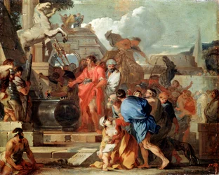 Augustus before the Tomb of Alexander the Great