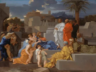 Christ Receiving the Children, c. 1655