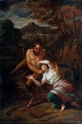 Pan and the Nymph Syrinx, 17th Century