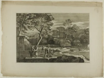 The Good Samaritan Takes the Wounded Man from his Donkey