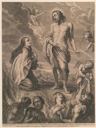 Saint Theresa Mediates for Bernardino de Mendoza
