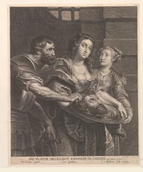 Salome Receives the Head of John the Baptist