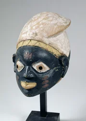 Gelede Mask from the Yoruba Society, Nigeria