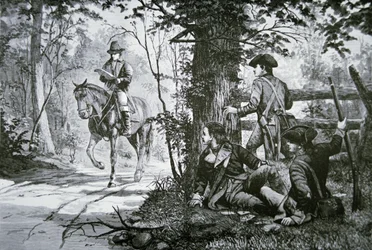 The capture of Major John Andre