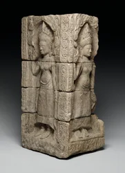 Corner relief with devatas