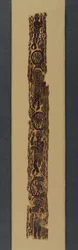 Ornamental Shoulder Band from a Tunic, 600-650