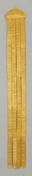 Banderole/Temple Hanging, c.18th Century