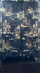 Decorated Cabinet, Coromandel