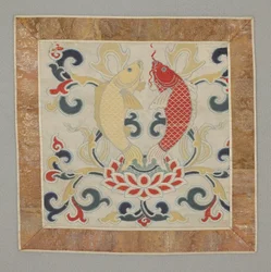 Eight Buddhist Precious Things, Pair of Fishes